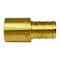 Apollo 1/2 in. Brass PEX Barb x Male Copper Sweat Adapter APXMS1212 - alternate 2